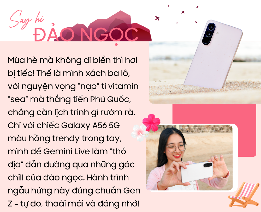 Khám phá Phú Quốc "ngẫu hứng" cùng "thổ địa" AI Gemini Live