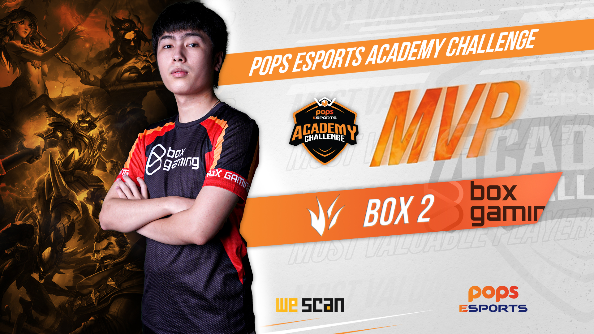 Box Gaming trở thành tân vương giải đấu POPS eSports Academy Challenge