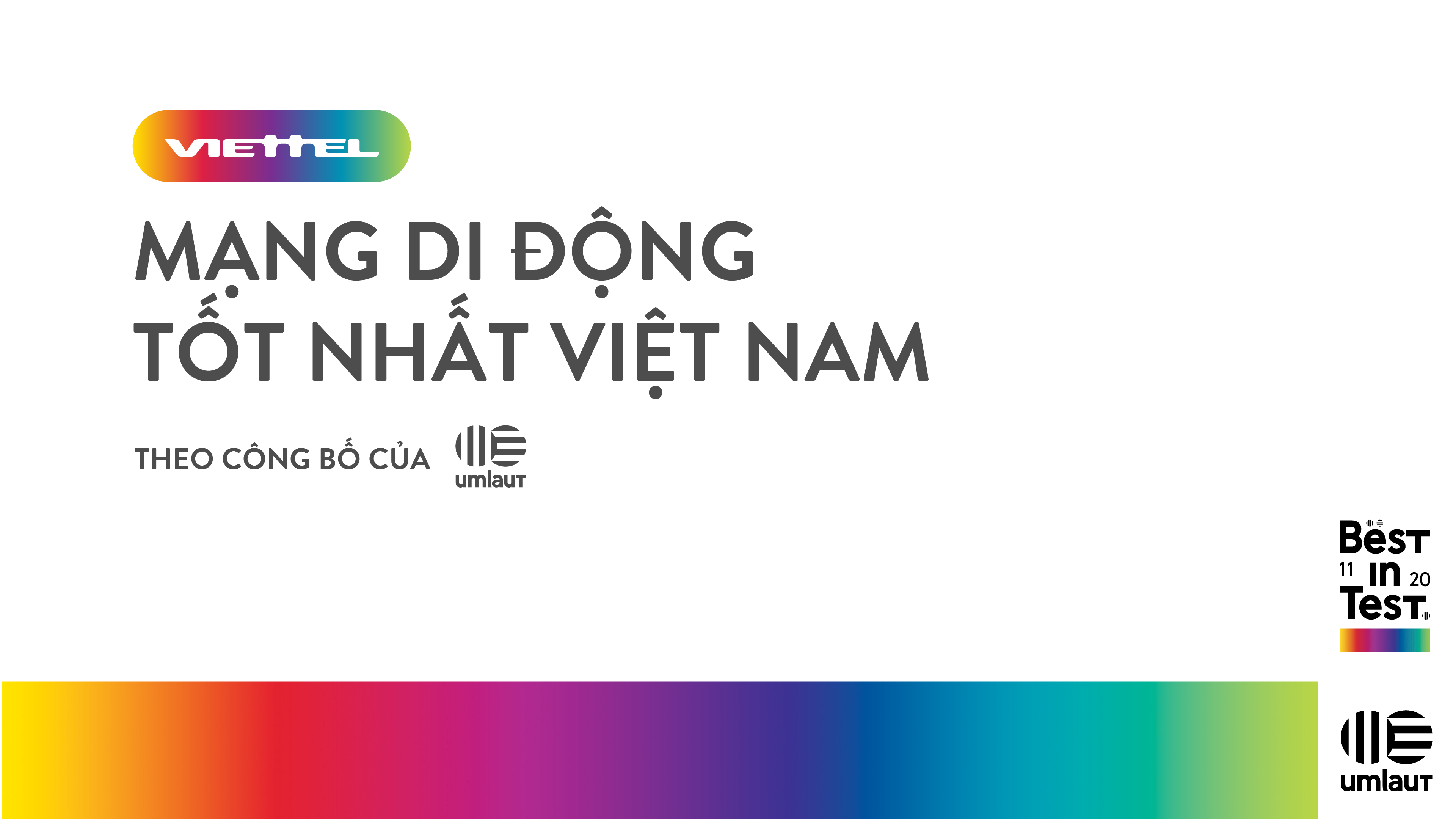 Viettel được công nhận là mạng di động tốt nhất Việt Nam