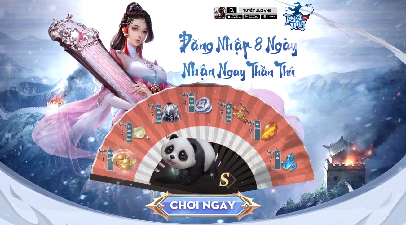 Tuyết Ưng VNG chính thức ra mắt, tặng quà 'xịn sò' cho game thủ