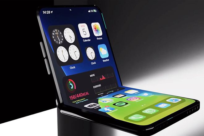 "iPhone gập" của Apple sẽ sử dụng màn hình do LG sản xuất?