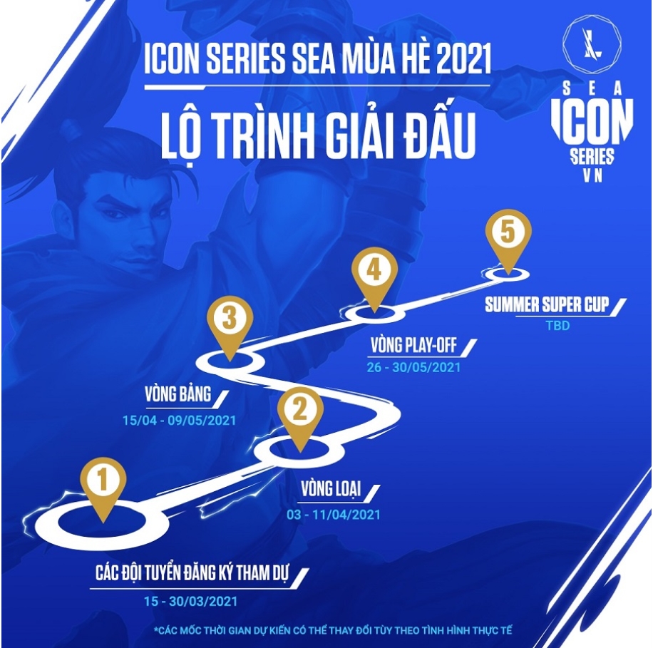 Tốc Chiến: Giải đấu Icon Series SEA Mùa Hè 2021 khu vực Việt Nam chuẩn bị khởi tranh