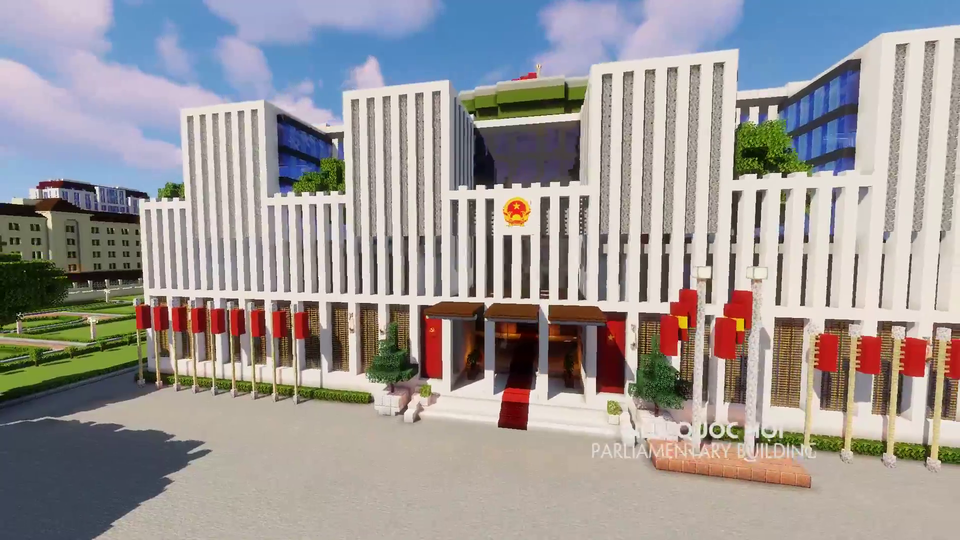 Có một Việt Nam đẹp đến nao lòng trong Minecraft!