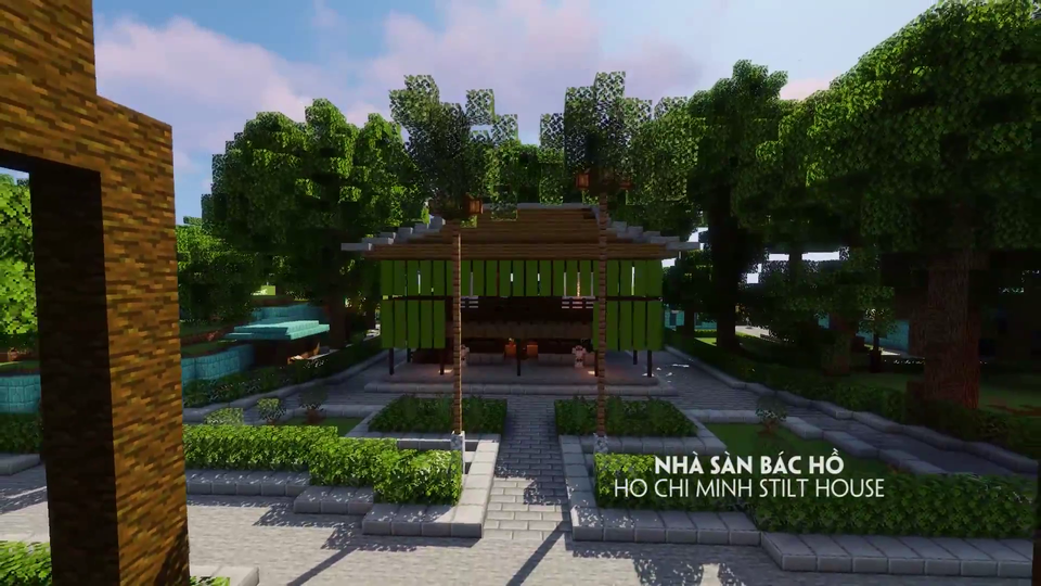 Có một Việt Nam đẹp đến nao lòng trong Minecraft!