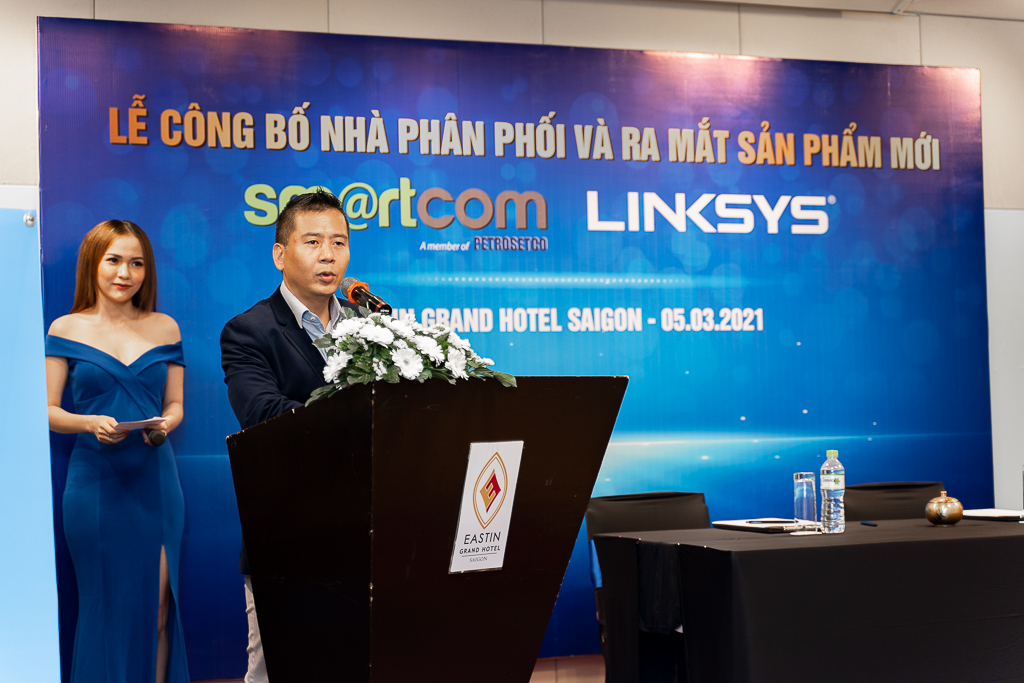 Smartcom trở thành nhà phân phối các sản phẩm kết nối mạng không dây và mạng không dây của Linksys