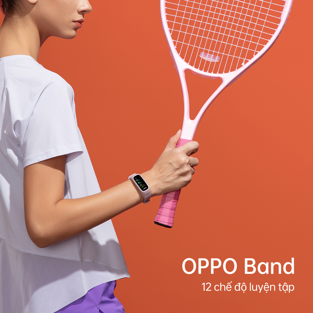 OPPO Band ra mắt tại Việt Nam: Theo dõi sức khỏe toàn diện với tính năng đo chỉ số SpO2 liên tục