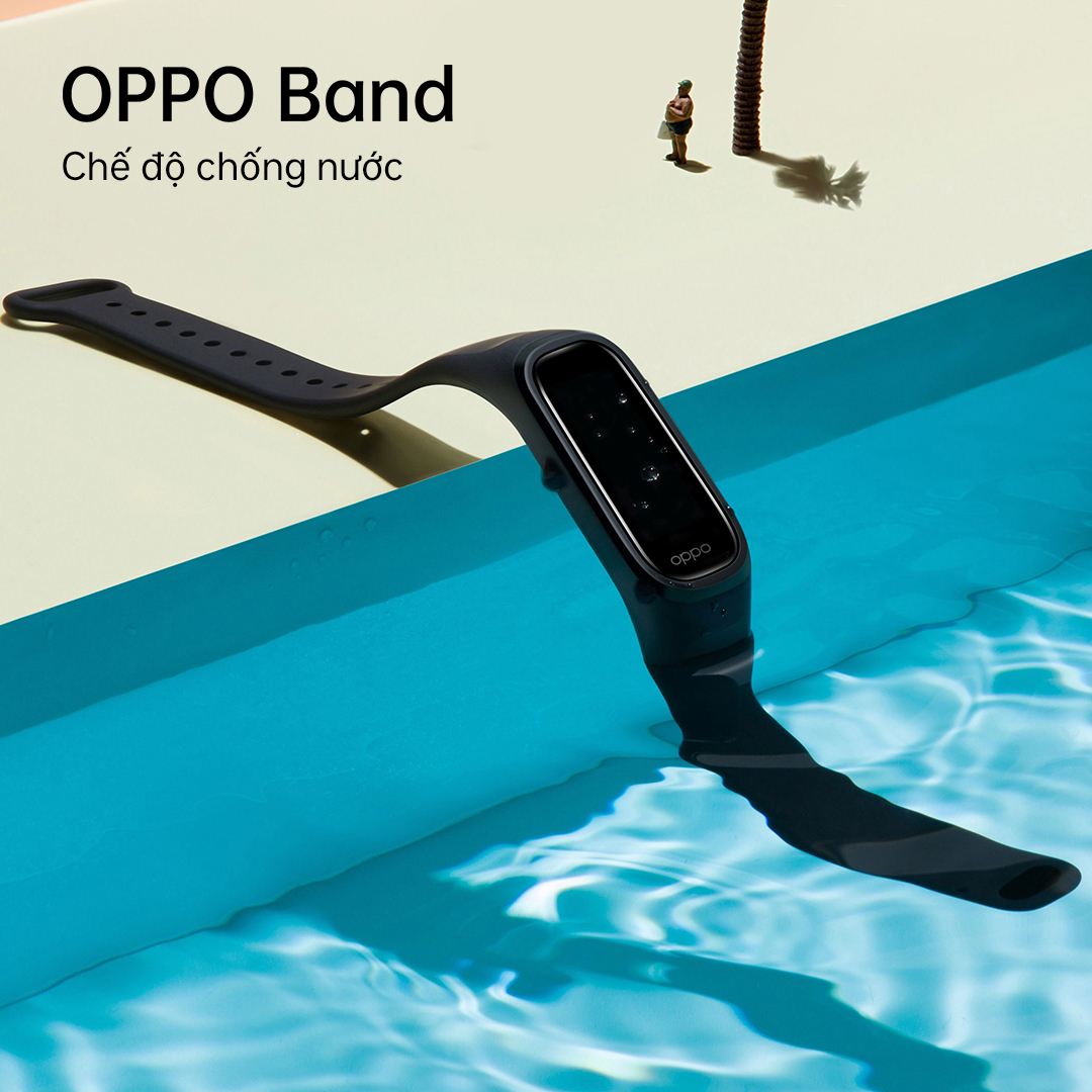 OPPO Band ra mắt tại Việt Nam: Theo dõi sức khỏe toàn diện với tính năng đo chỉ số SpO2 liên tục