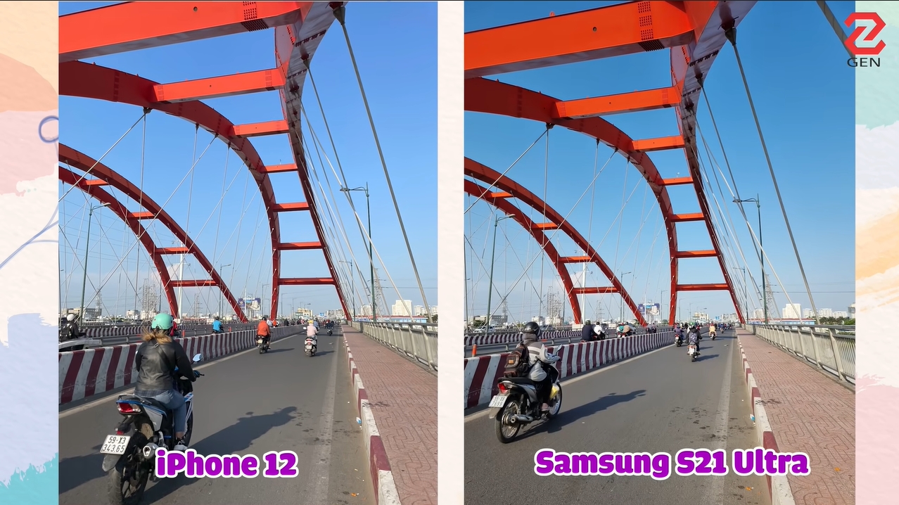 Gần như cùng giá bán, thế nhưng camera Samsung Galaxy S21 "ăn đứt" iPhone 12