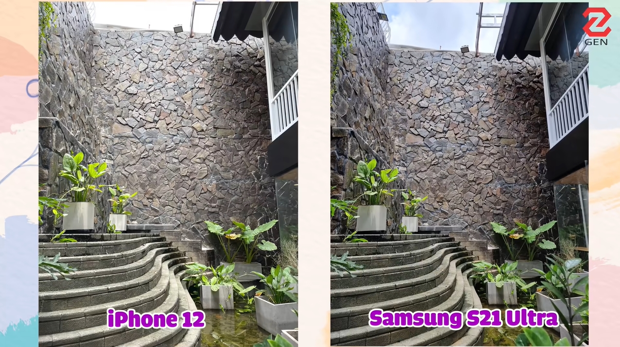 Gần như cùng giá bán, thế nhưng camera Samsung Galaxy S21 "ăn đứt" iPhone 12