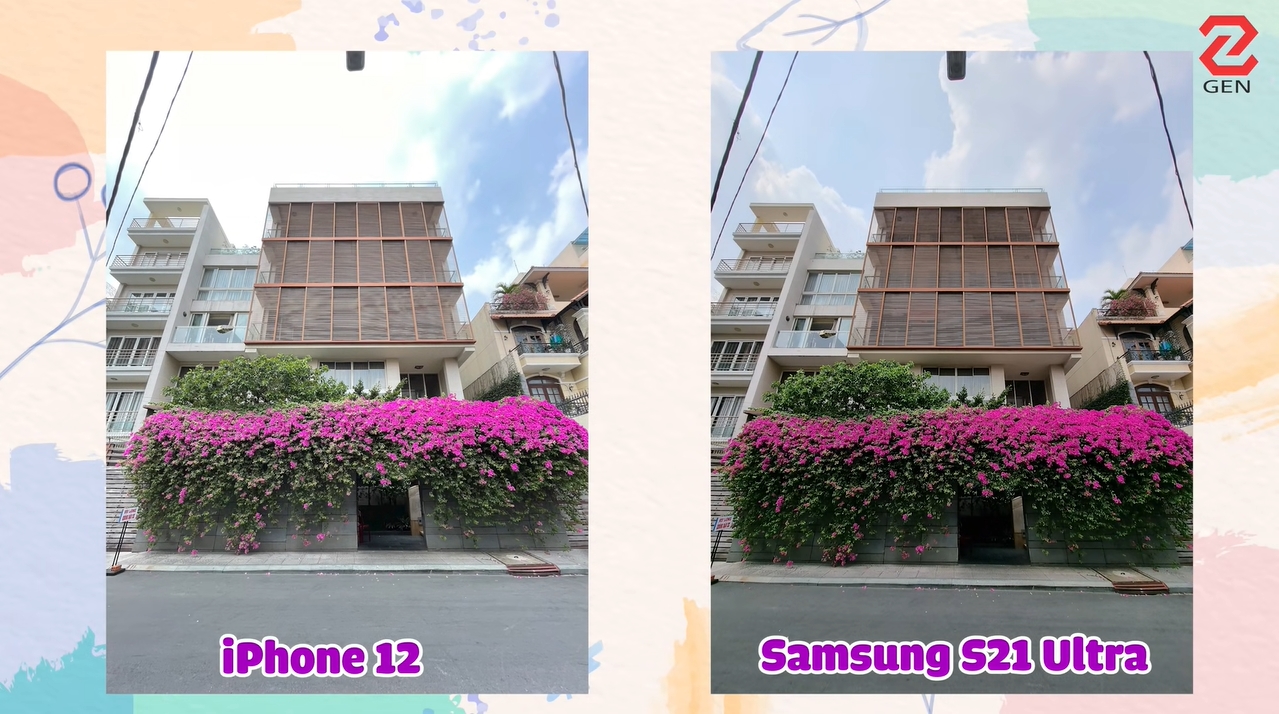 Gần như cùng giá bán, thế nhưng camera Samsung Galaxy S21 "ăn đứt" iPhone 12