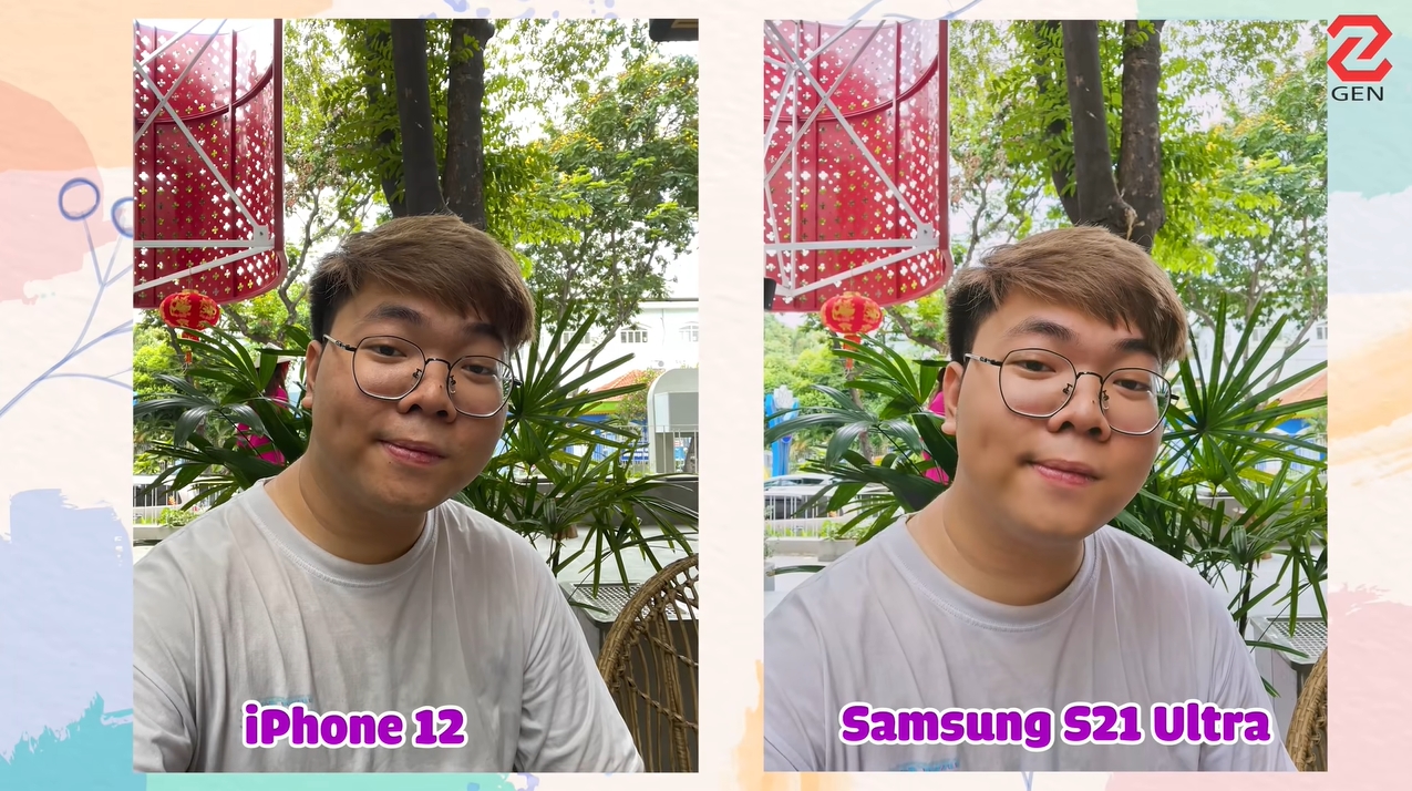 Gần như cùng giá bán, thế nhưng camera Samsung Galaxy S21 "ăn đứt" iPhone 12