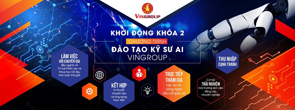 Vingroup triển khai Khoá 2 Chương trình đào tạo kỹ sư AI: Góp phần xây dựng lực lượng nòng cốt cho khoa học - công nghệ Việt Nam