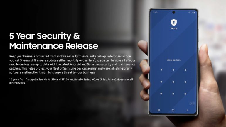 Samsung sẽ cập nhật bảo mật trong 5 năm cho một số dòng flagship