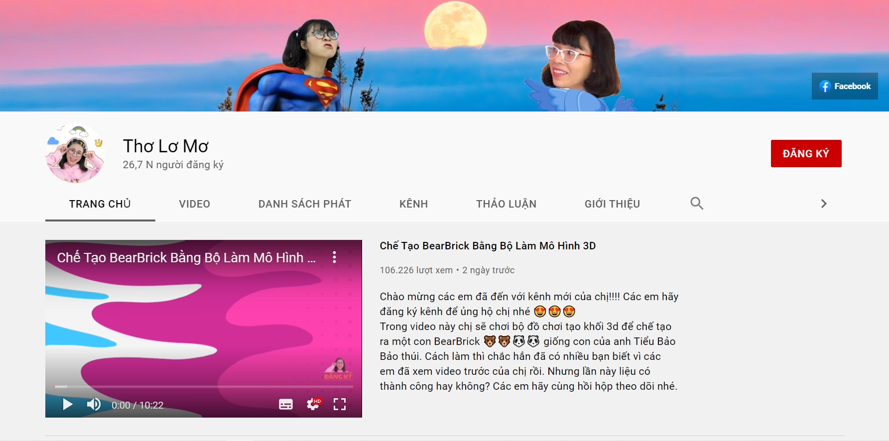 Thơ Nguyễn lấy "nghệ danh" mới, tạo thêm kênh YouTube khác