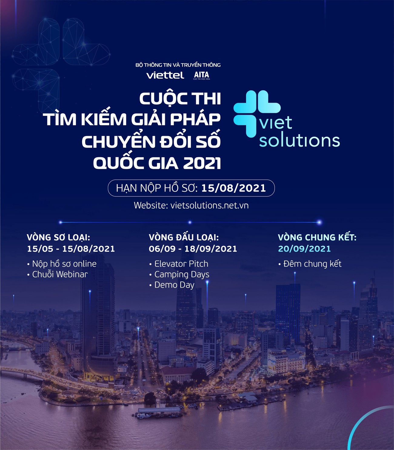 Viet Solutions 2021: "Cộng hưởng để kiến tạo xã hội số"