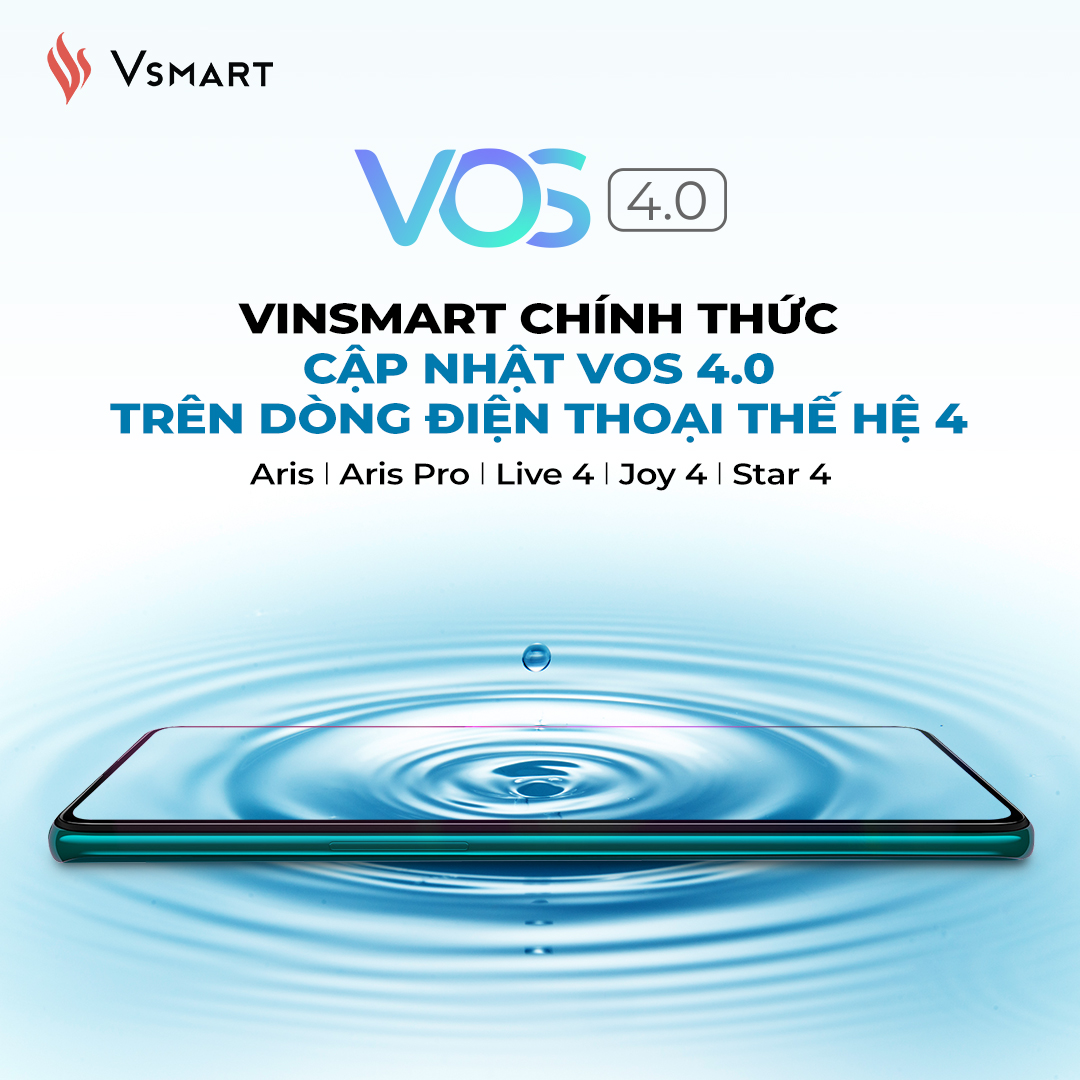 VOS 4.0 đến tay người dùng điện thoại Vsmart