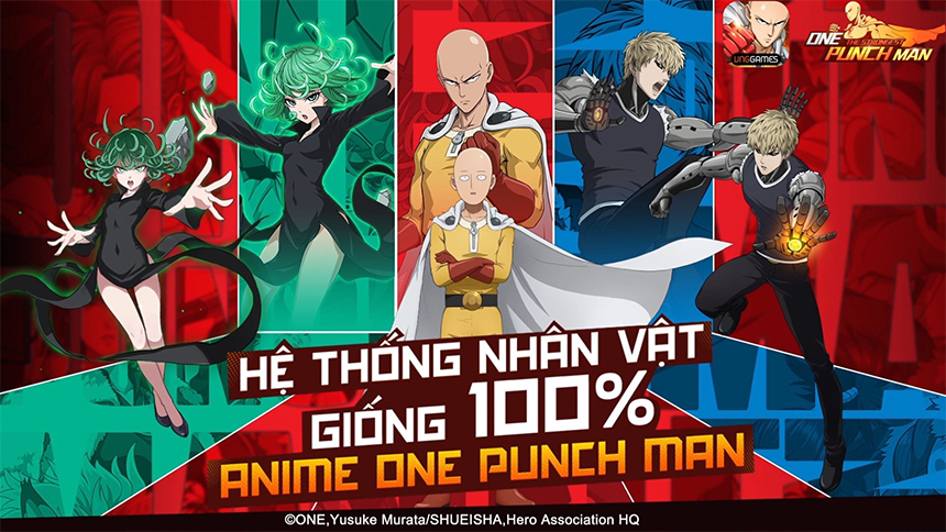 “Vũ khí” để One Punch Man: The Strongest chinh phục game thủ Việt