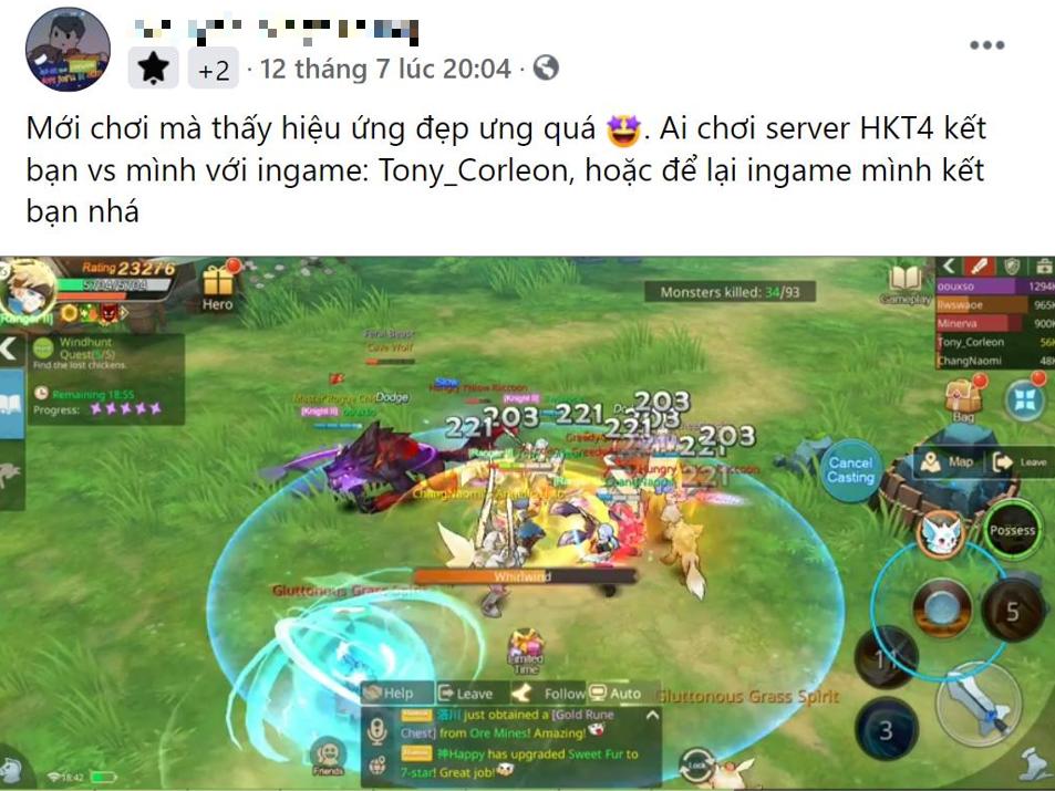 Cloud Song VNG "đốn tim" game thủ Việt với gu thẩm mỹ độc đáo