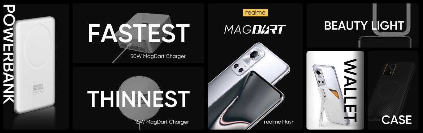 realme ra mắt MagDart - giải pháp sạc không dây từ tính đầu tiên cho Android