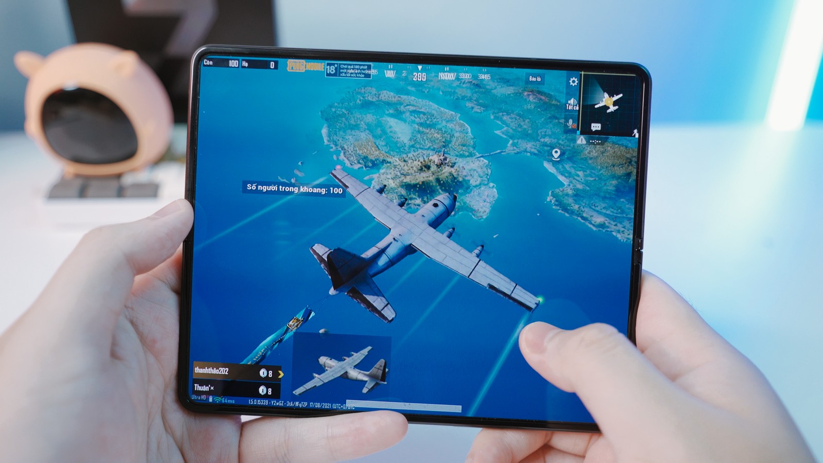 Vì sao bạn phải thử chơi game với Samsung Galaxy Z Fold3 5G?