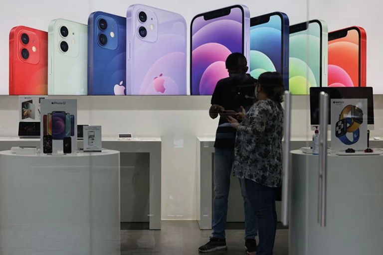 Apple vượt mặt Samsung dẫn đầu thị trường smartphone thế giới