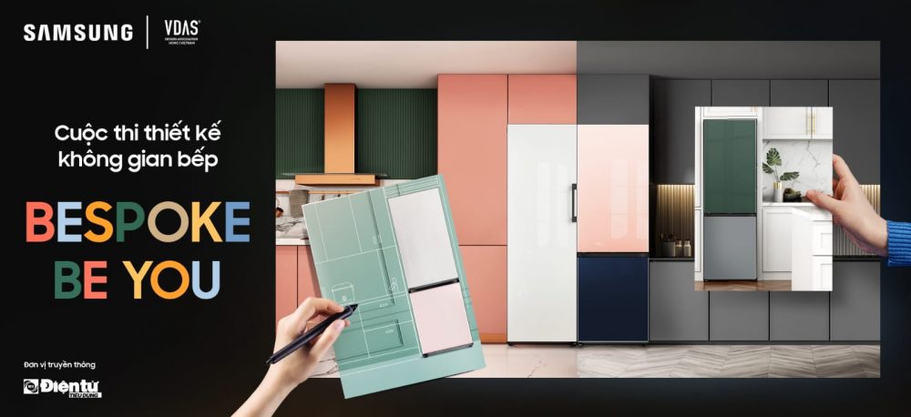 “Bespoke, Be You” cuộc thi thiết kế không gian bếp từ Samsung với nhiều giải thưởng hấp dẫn