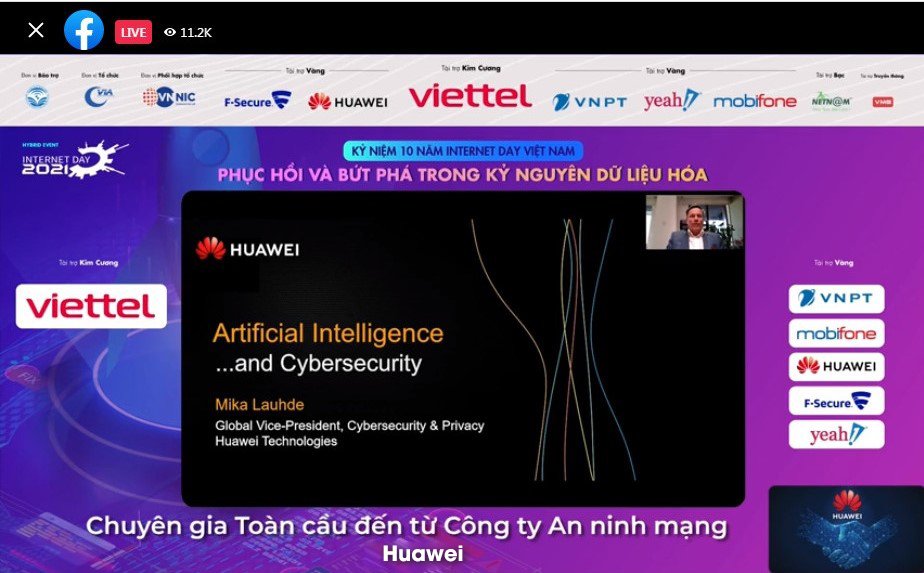 Huawei đề cao tính bảo mật trên AI trong bảo mật an ninh mạng