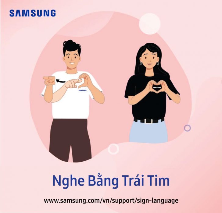 Dịch vụ phiên dịch ngôn ngữ ký hiệu của Samsung chính thức ra mắt
