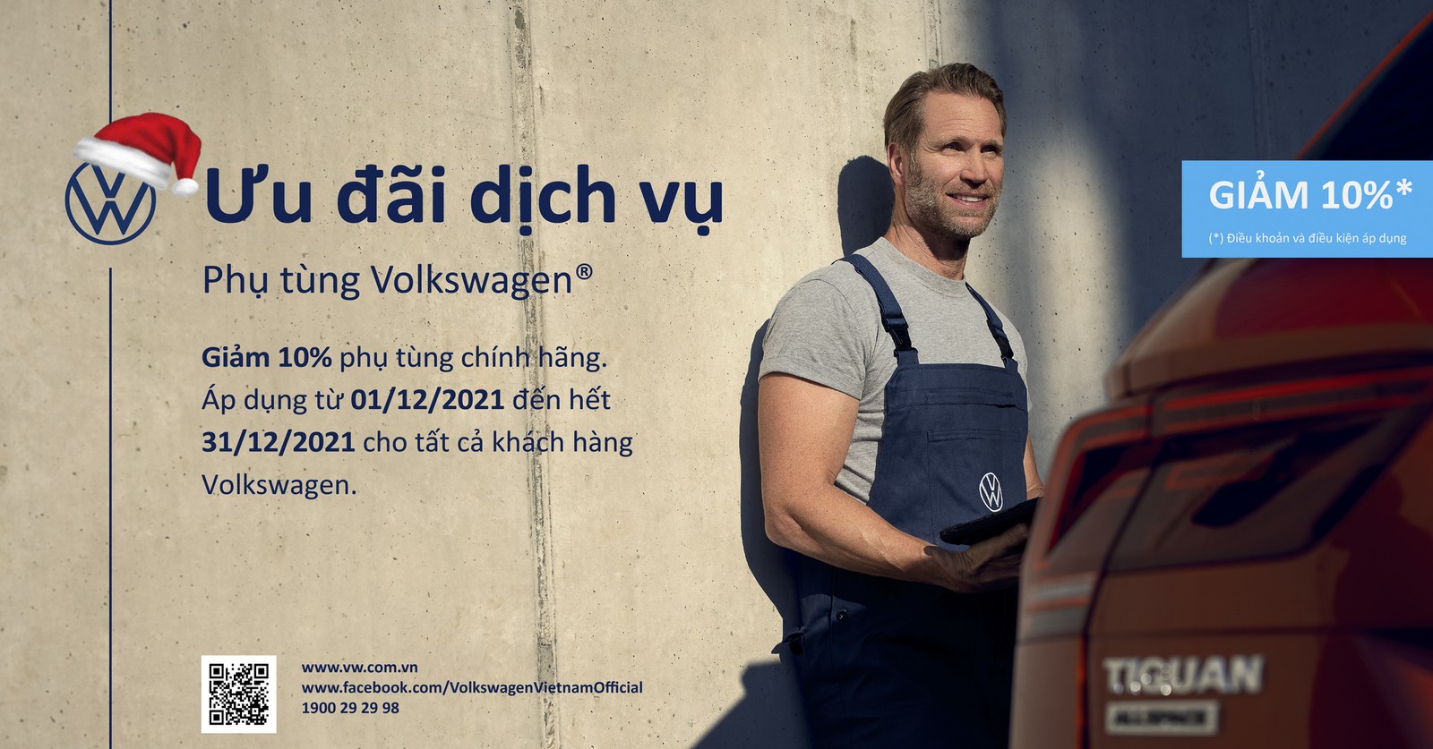 Volkswagen Cares⁺: Ưu đãi trọn vẹn cuối năm