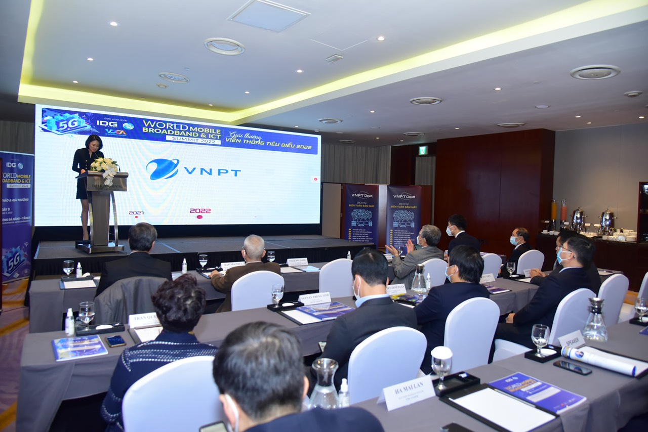 World Mobile Broadband & ICT 2022 tiếp tục vinh danh VNPT