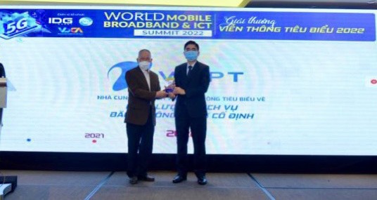 World Mobile Broadband & ICT 2022 tiếp tục vinh danh VNPT