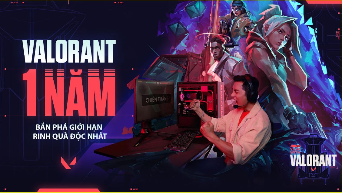 Mừng 1 năm tuổi, Valorant Việt Nam tặng bộ PC Gaming trăm triệu đồng cho gamer tham gia cuộc thi trên TikTok