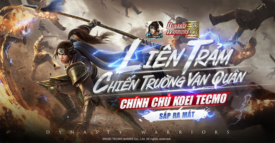 Game thủ chơi thử Dynasty Warriors: Overlords để chuẩn bị chinh chiến phiên bản Việt Nam
