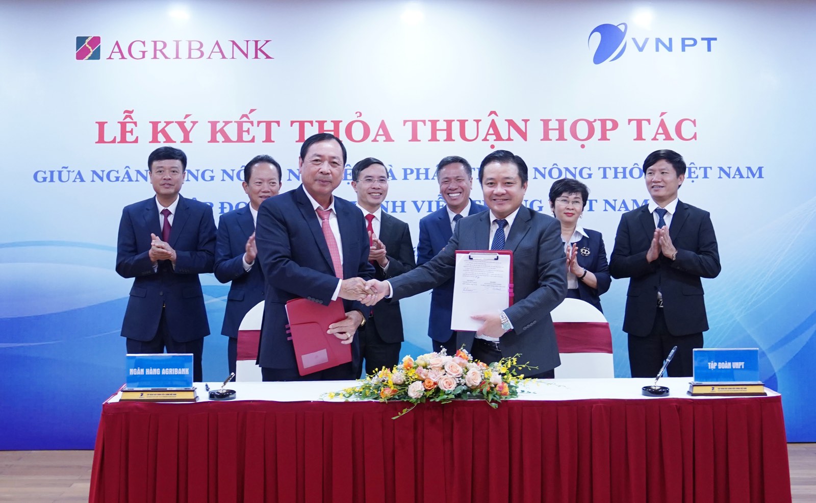 VNPT ký kết hợp tác toàn diện với Agribank