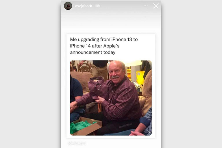 Ái nữ cựu CEO Apple Steve Jobs chê iPhone 14