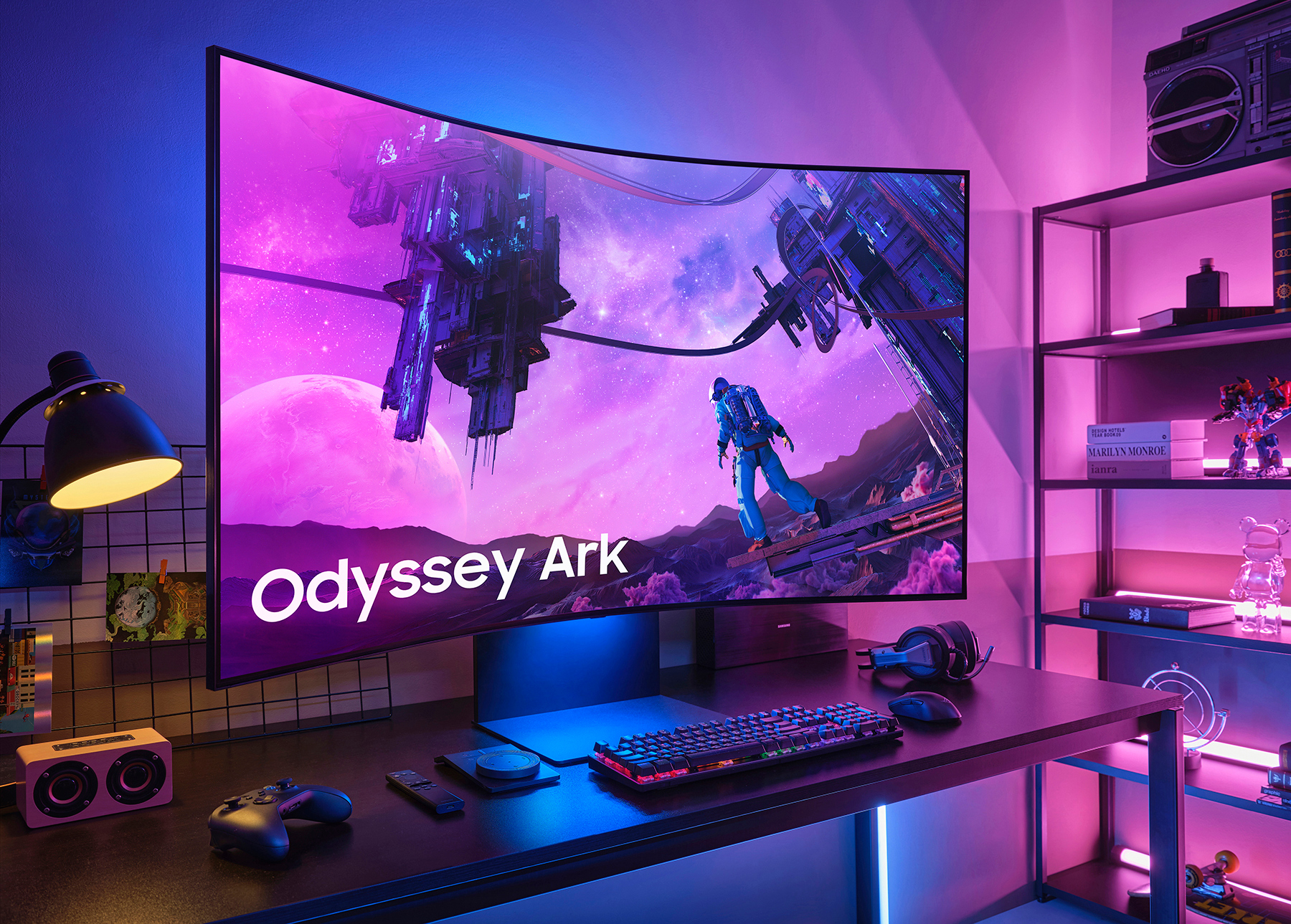 Ra mắt Samsung Odyssey Ark tại Việt Nam: Thăng hạng trải nghiệm chơi game siêu thực