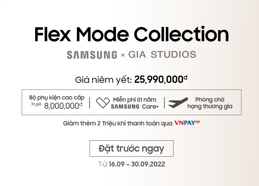 Galaxy Z Flip4 Flex Mode Collection: Nơi giao thoa giữa đỉnh cao công nghệ và thời trang cao cấp