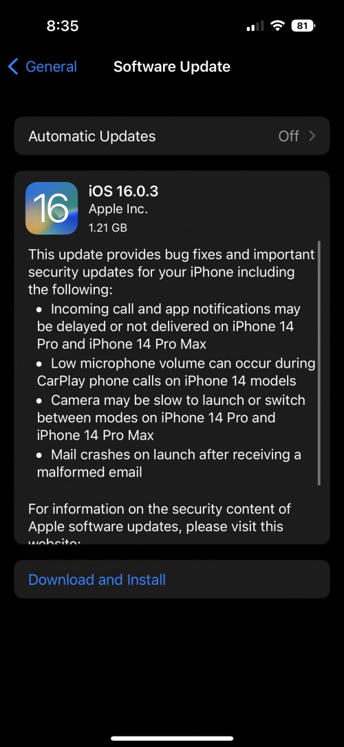 Apple tung bản cập nhật quan trọng cho iPhone 14 Pro