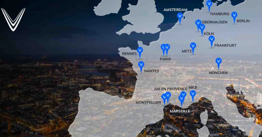 VinFast công bố trụ sở chính tại Đức, Pháp và Hà Lan