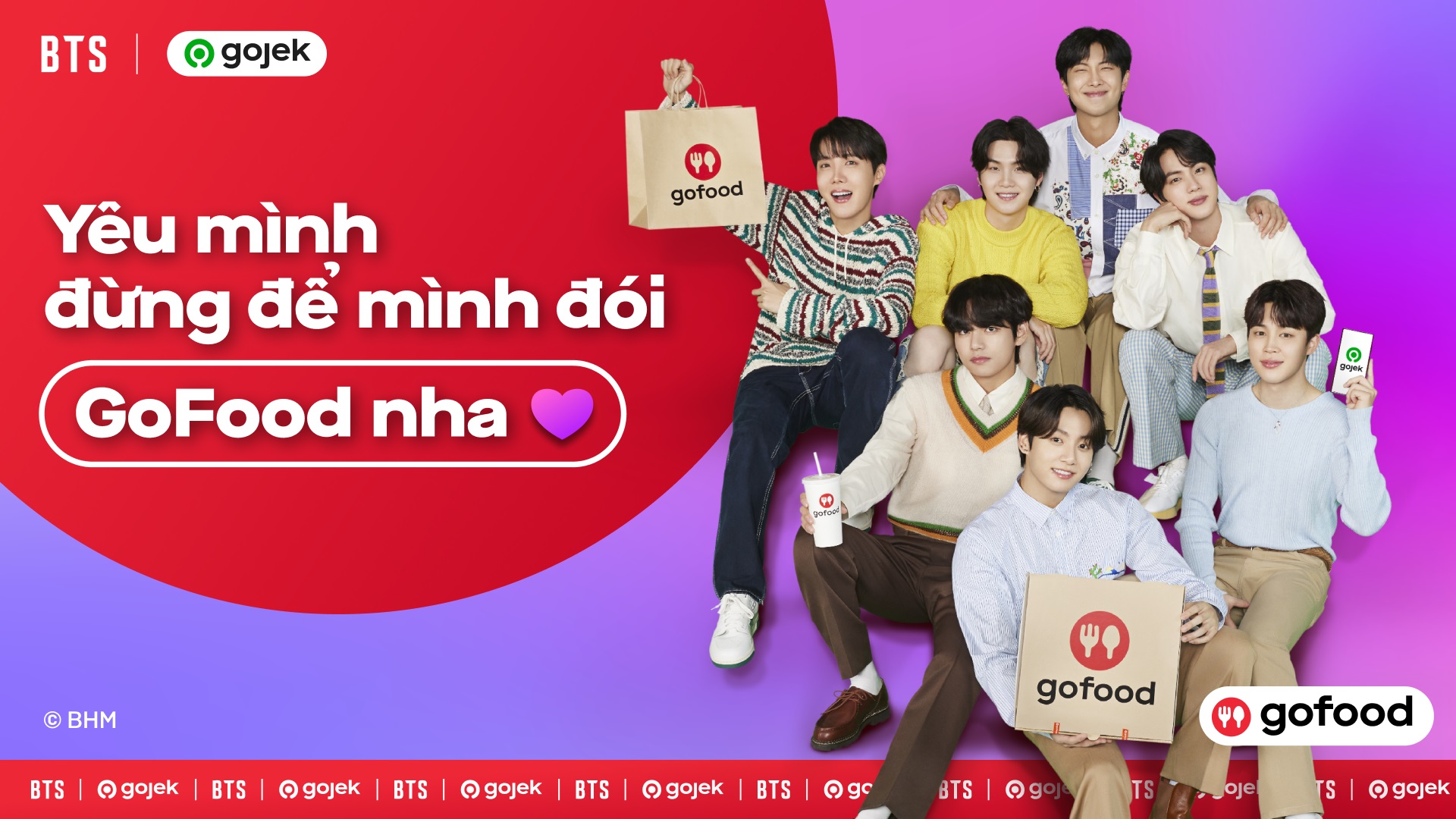 Gojek công bố ra mắt chiến dịch BTS | Gojek tại Việt Nam