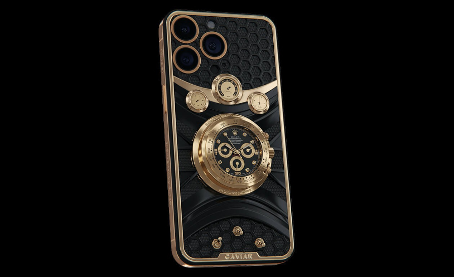 iPhone 14 Pro Max tích hợp đồng hồ Rolex, giá 150.000 USD