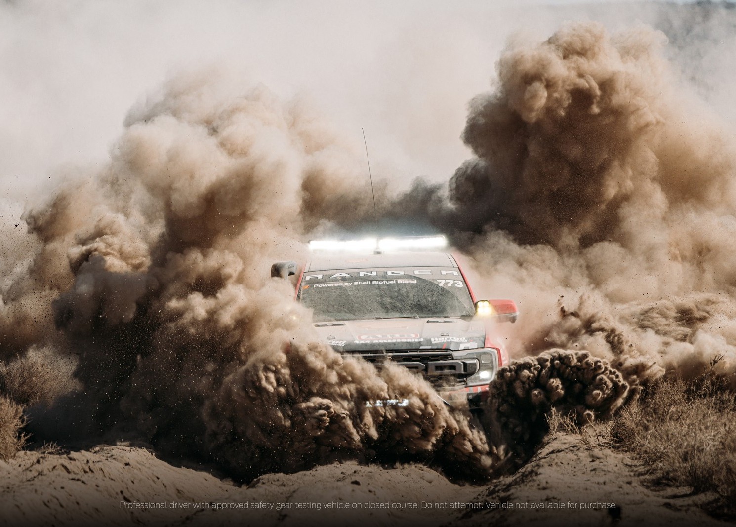 Ford Ranger Raptor Thế Hệ Mới sẵn sàng chinh phục địa hình hiểm trở tại giải đua Baja 1000