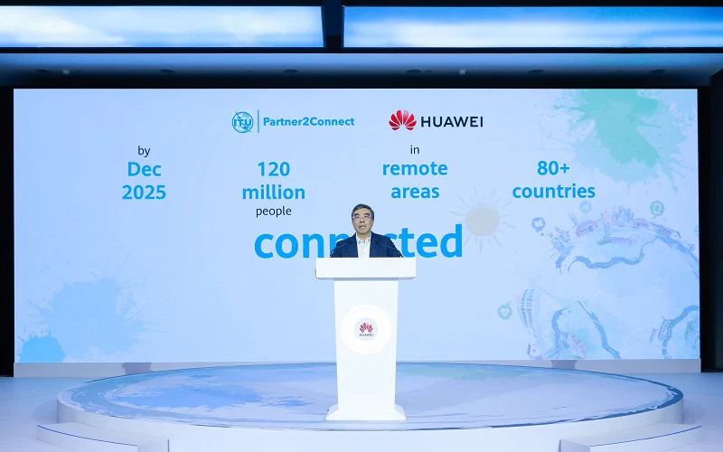 Huawei ký cam kết hỗ trợ 120 triệu người ở vùng sâu vùng xa kết nối với thế giới kỹ thuật số