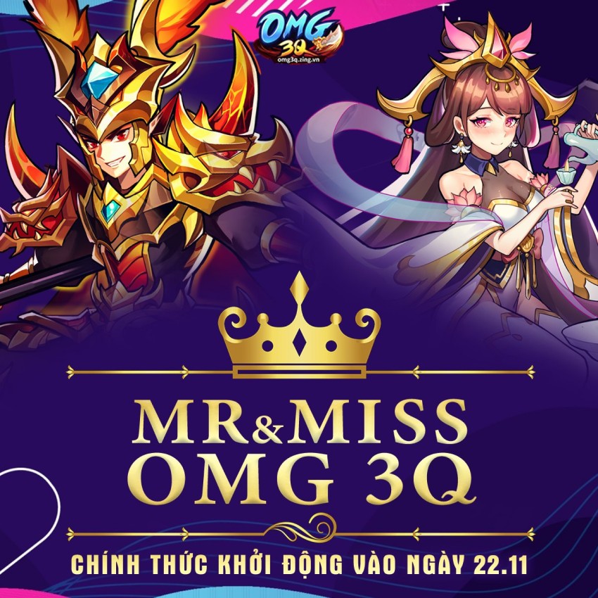 Mr & Miss OMG 3Q khởi tranh: Mặt trận sôi nổi của chiến trường Tam Quốc
