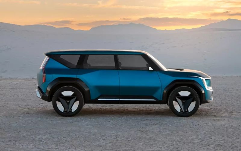SUV chạy thuần điện đầu tiên của Kia sắp ra mắt