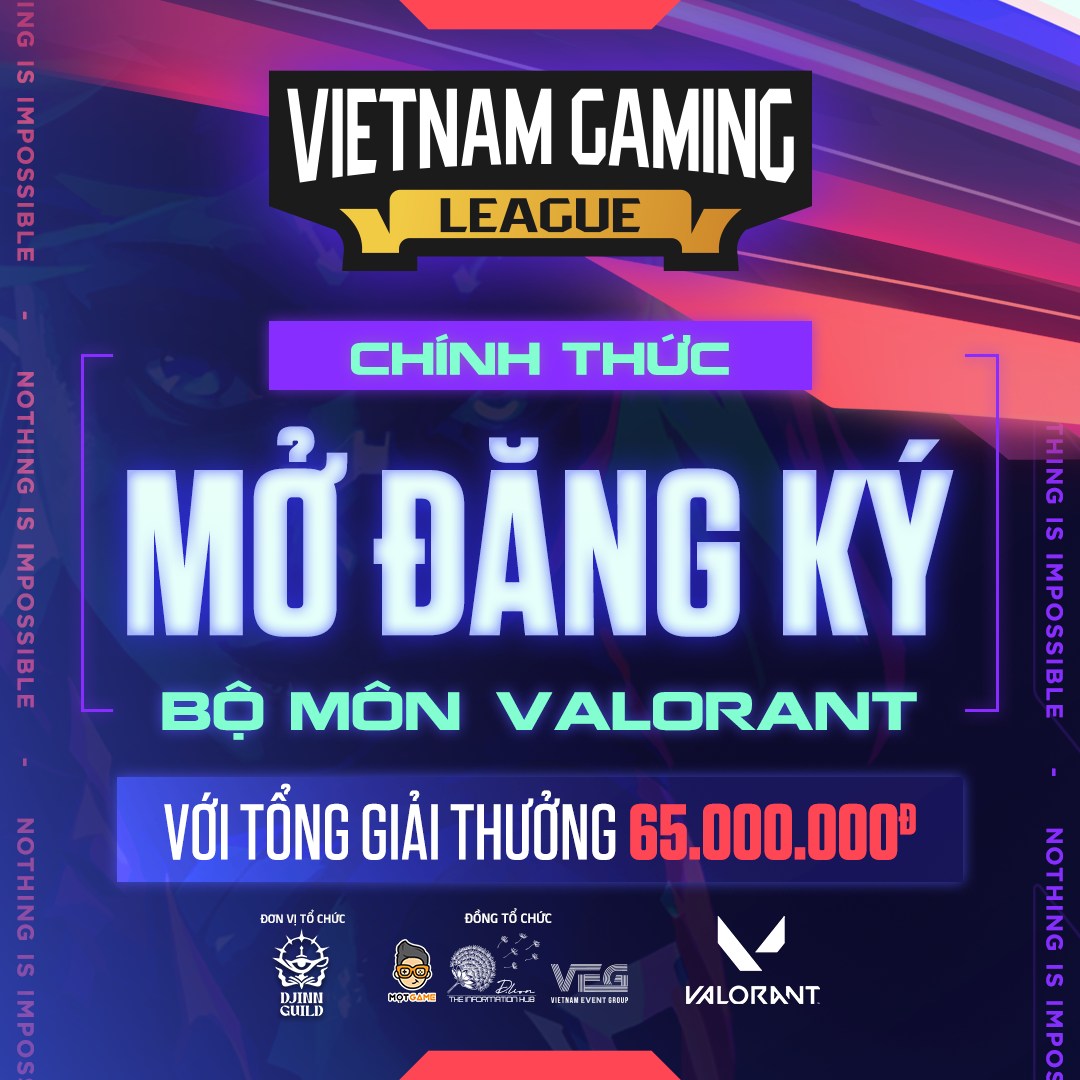 Giải đấu Vietnam Gaming League - Valorant Community Tournament có gì mà hút gamer đến thế?