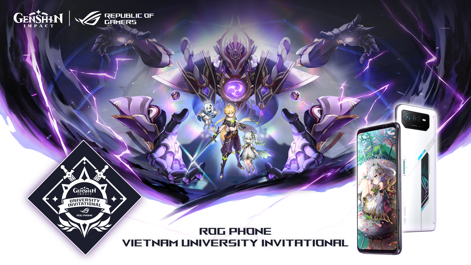 ASUS ROG công bố giải đấu ROG Phone Vietnam University Invitational