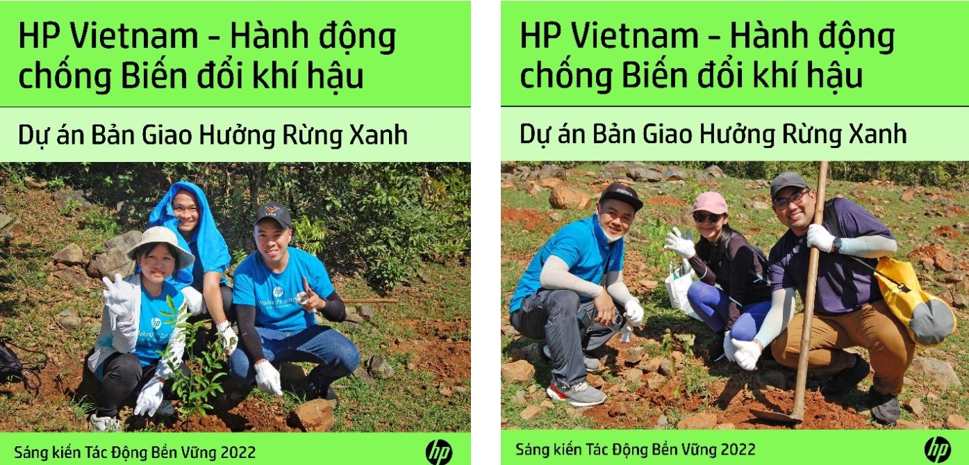 HP Việt Nam tiếp tục thực hiện cam kết phát triển bền vững
