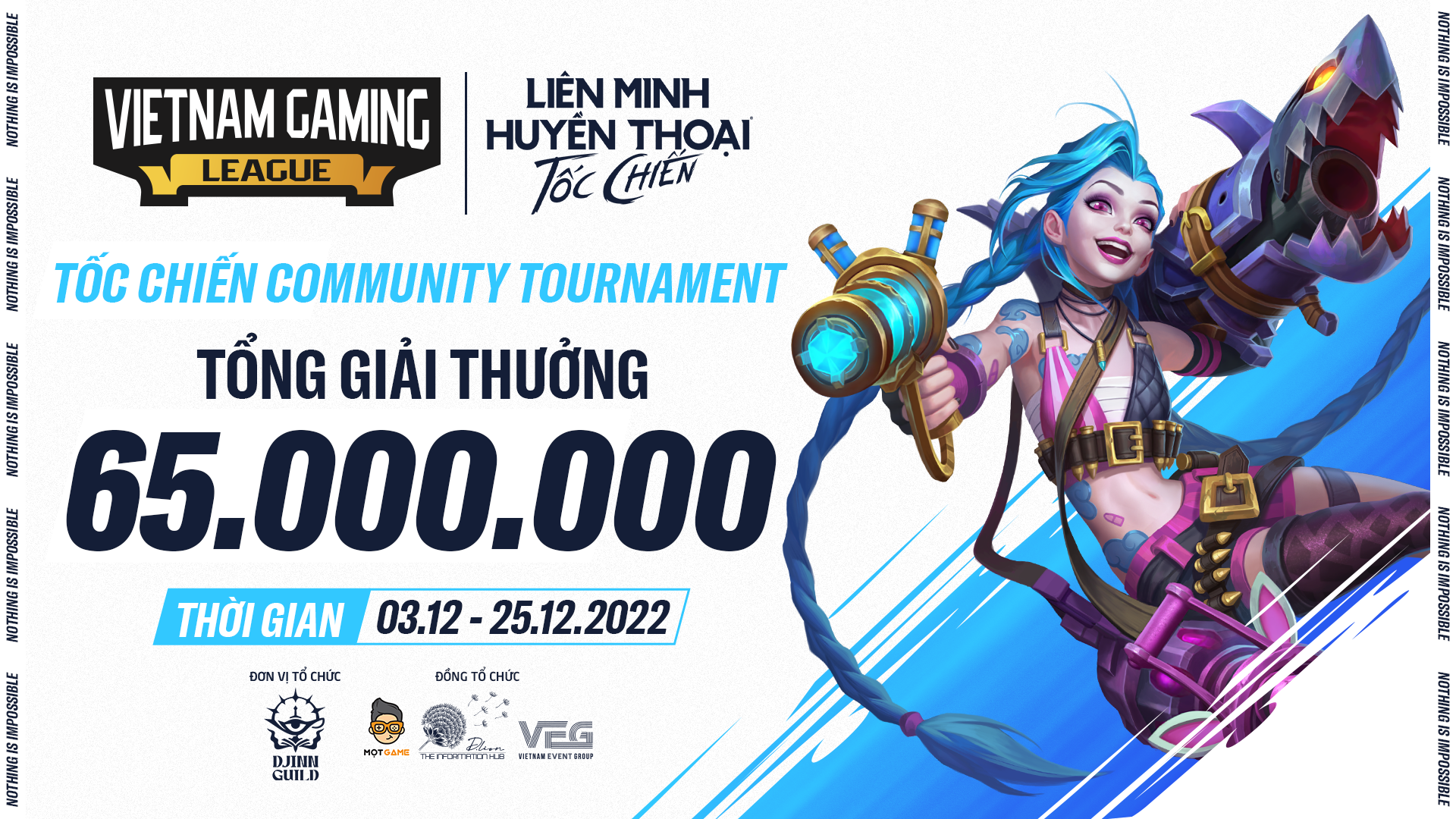 Vietnam Gaming League - Tốc Chiến Community Tournament chính thức mở đăng ký