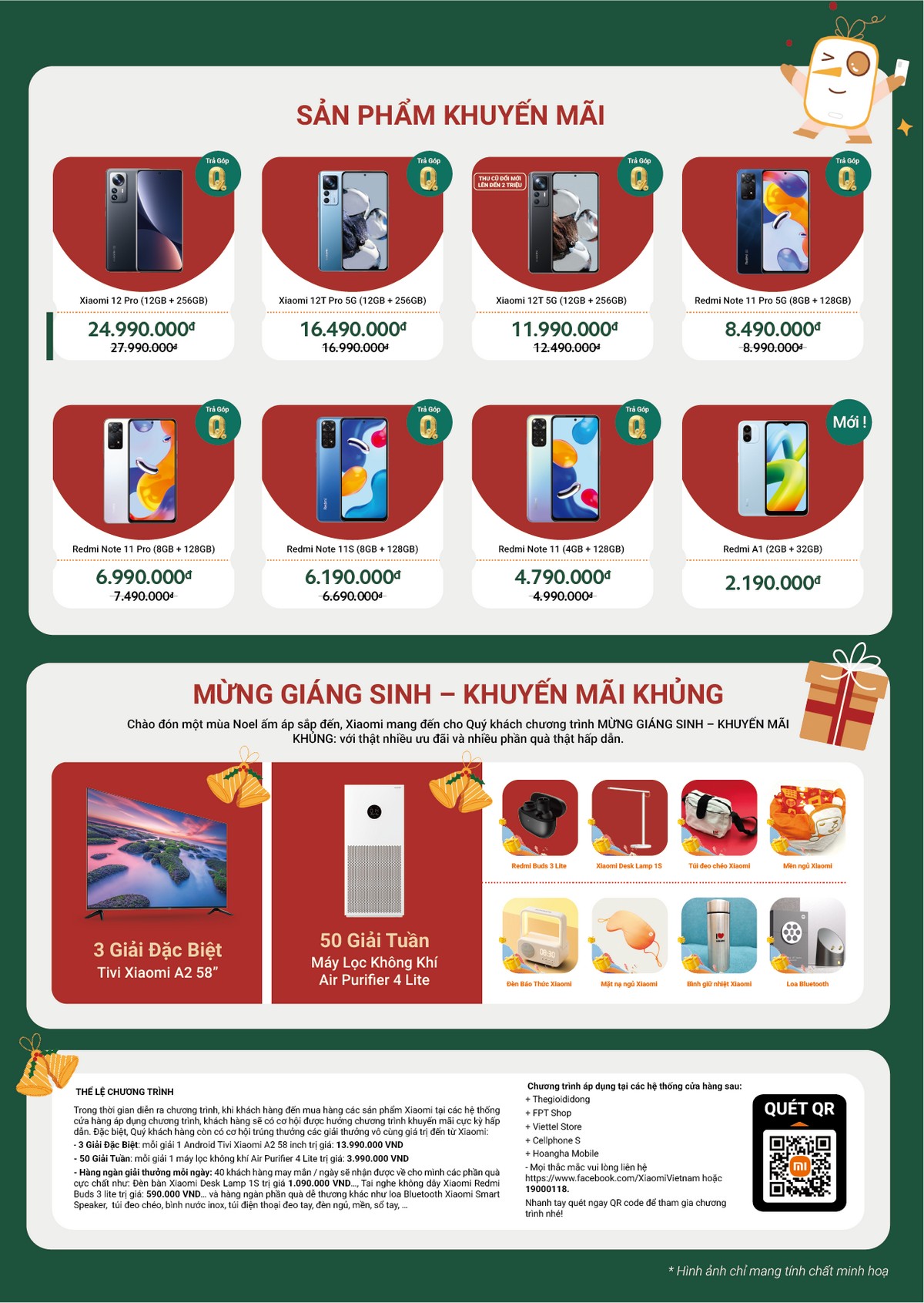 Xiaomi Việt Nam: Tưng bừng khuyến mãi mùa lễ hội cuối năm với nhiều ưu đãi hấp dẫn